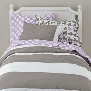 Land Of Nod Crib Fitted Sheet